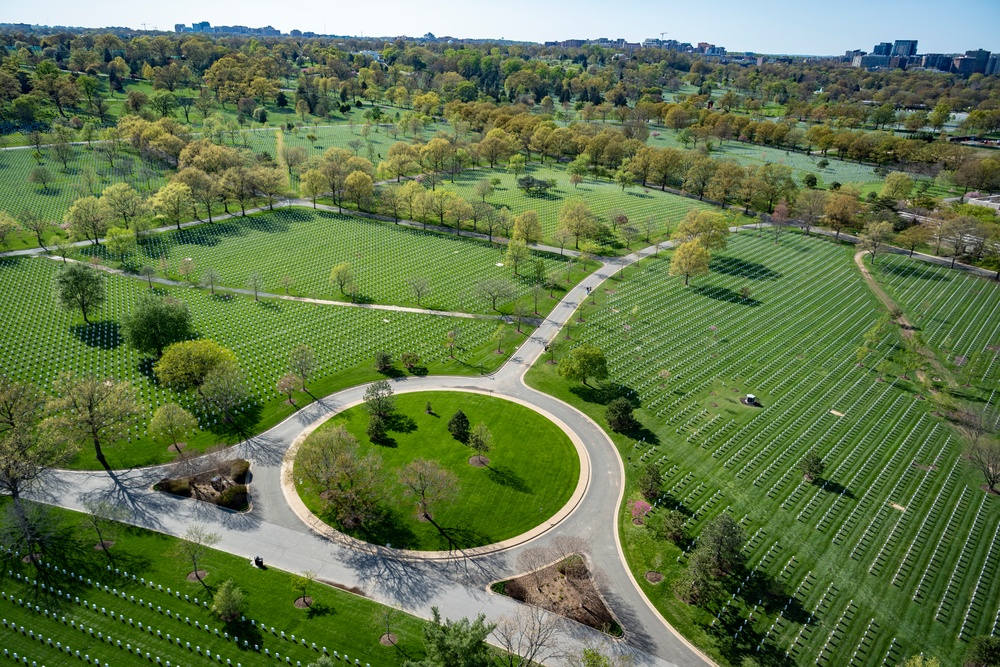 Arlington National Cemetery Aerial Photography