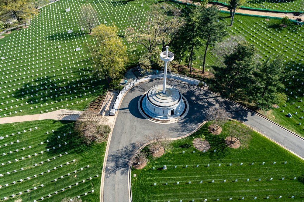 Arlington National Cemetery Aerial Photography