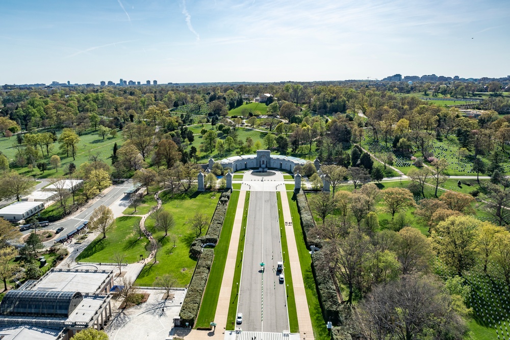 Arlington National Cemetery Aerial Photography