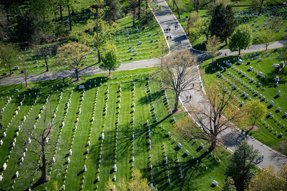 Arlington National Cemetery Aerial Photography