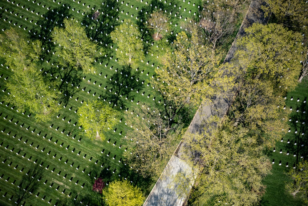 Arlington National Cemetery Aerial Photography