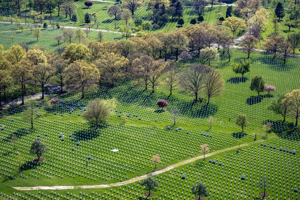 Arlington National Cemetery Aerial Photography