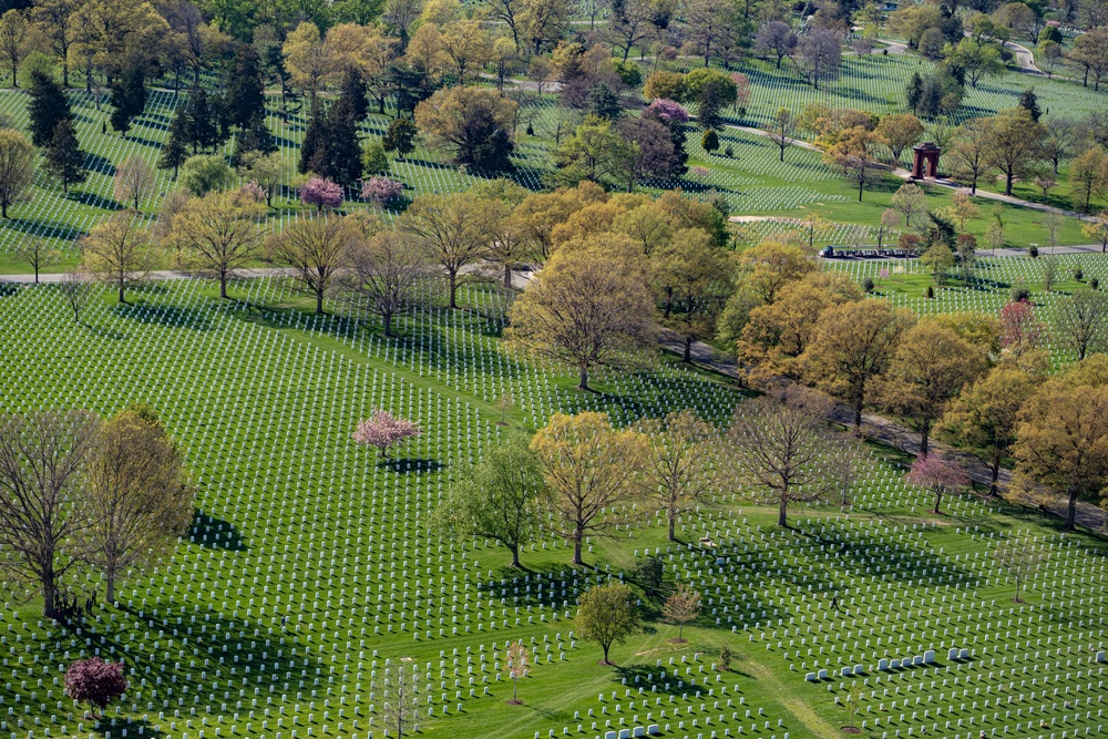 Arlington National Cemetery Aerial Photography