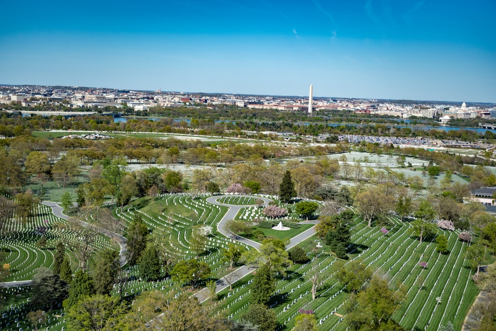 Arlington National Cemetery Aerial Photography