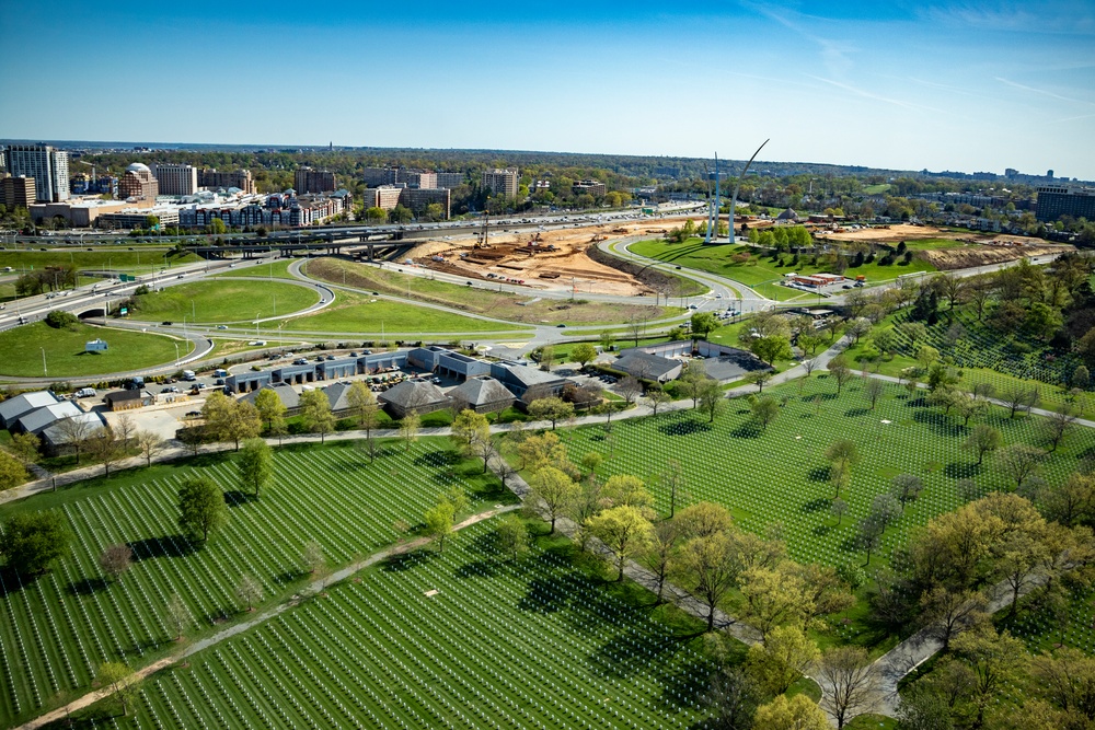 Arlington National Cemetery Aerial Photography