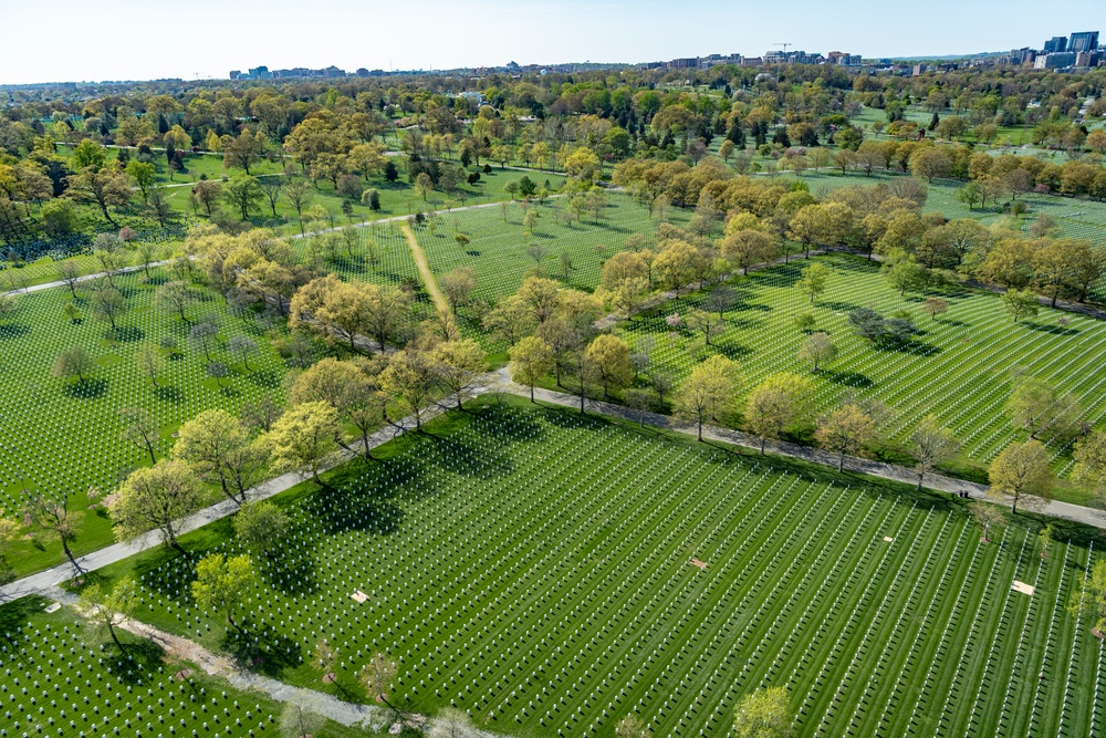 Arlington National Cemetery Aerial Photography