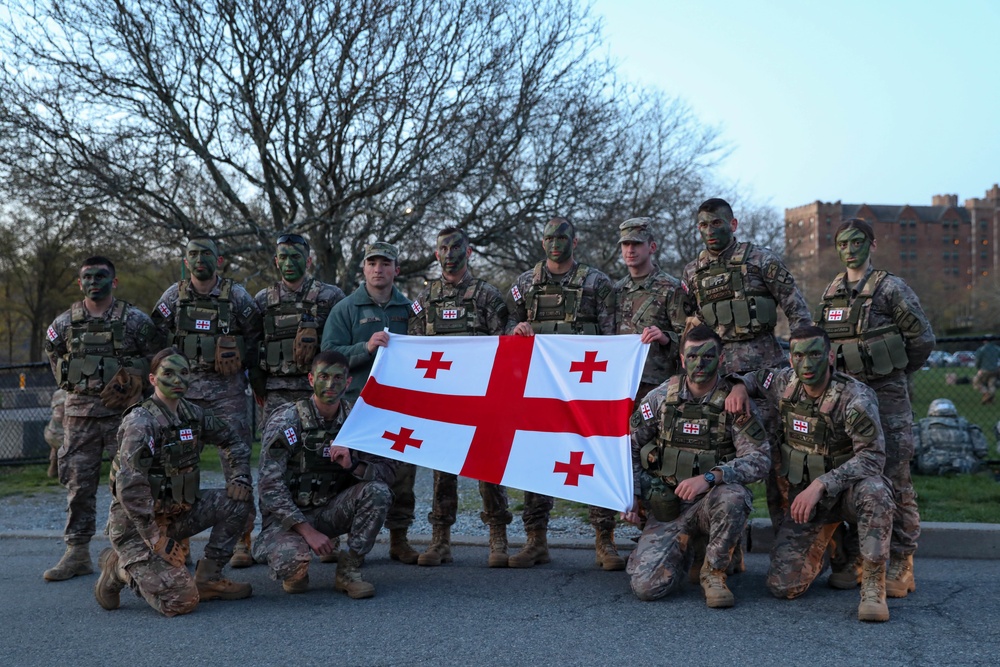 Georgian Academy Competes In Sandhurst