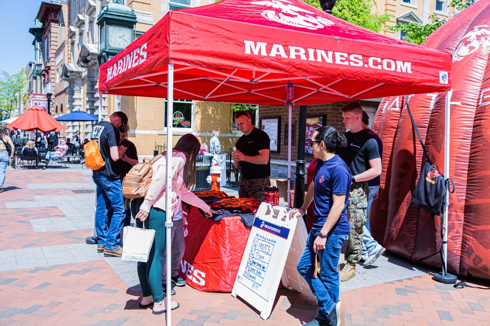 Marines take on the Apple Blossom Festival Marines take on the Apple Blossom Festival