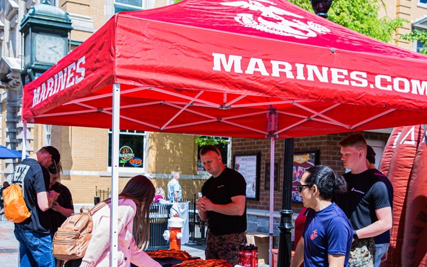 Marines take on the Apple Blossom Festival