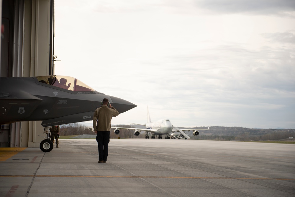 Vermont ANG F-35s join NATO's Enhanced Air Policing mission