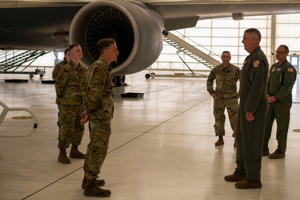 Air Mobility Command leadership visits McConnell