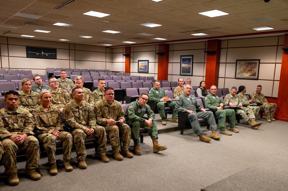 Air Mobility Command leadership visits McConnell