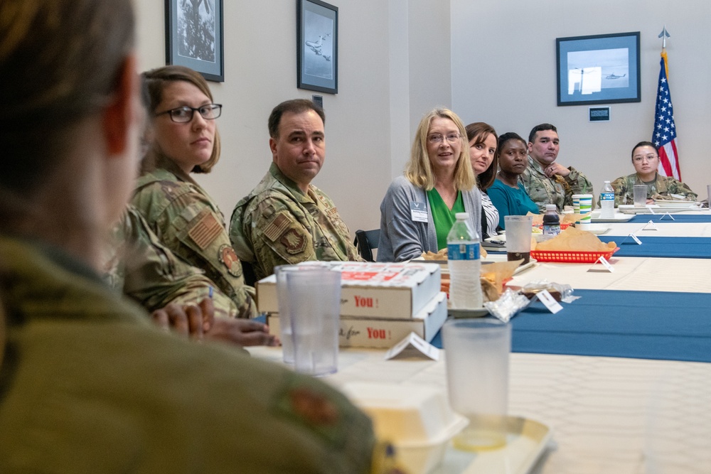 Air Mobility Command leadership visits McConnell