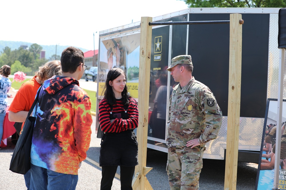 Jacksonville State University ROTC hosts Army Career Exploration Event