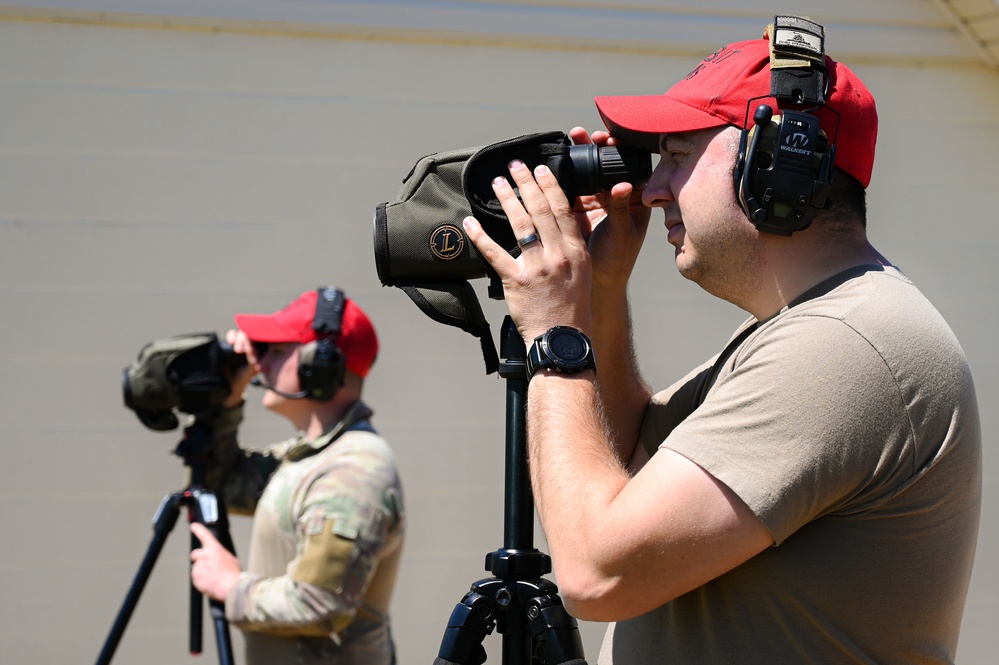 Little Rock Defenders take aim during Advanced Designated Marksman course