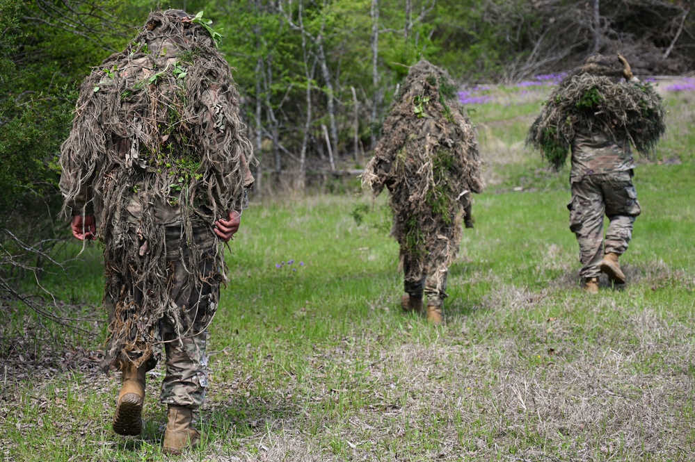 Little Rock Defenders take aim during Advanced Designated Marksman course