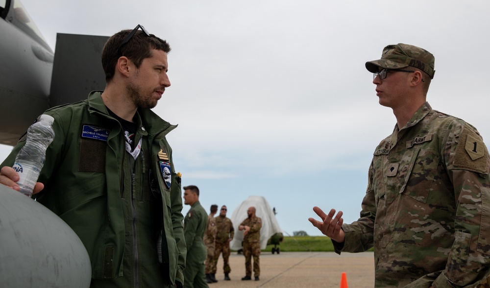 NATO Forces Learn Different Capabilities at Static Display