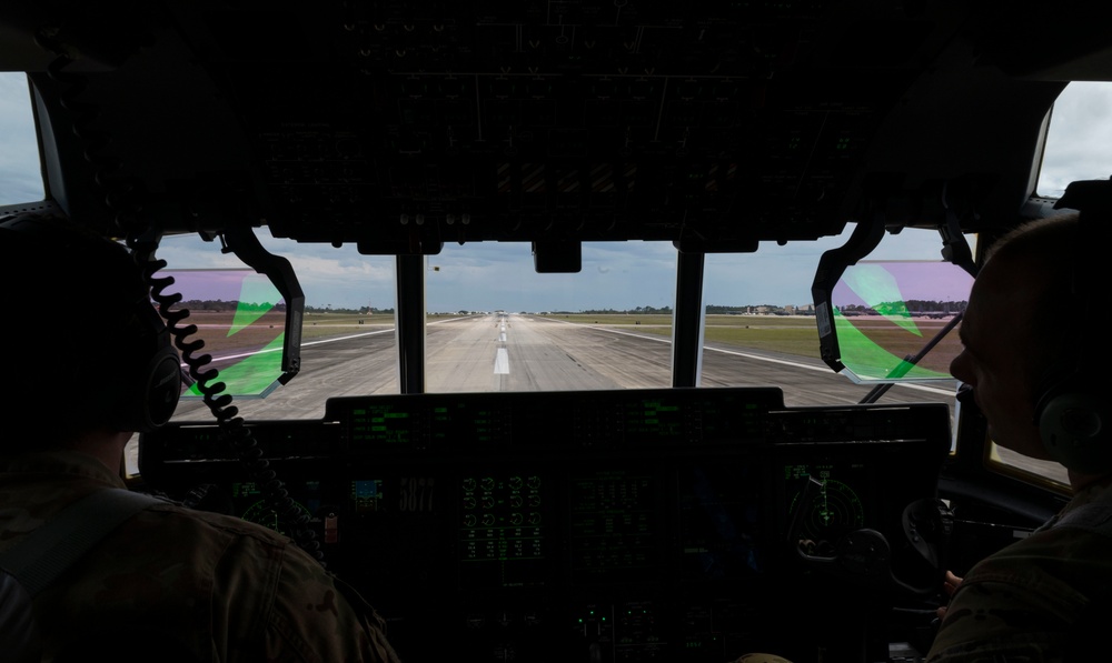 4 SOS Aircrew Performs Training Sortie on AC-130J