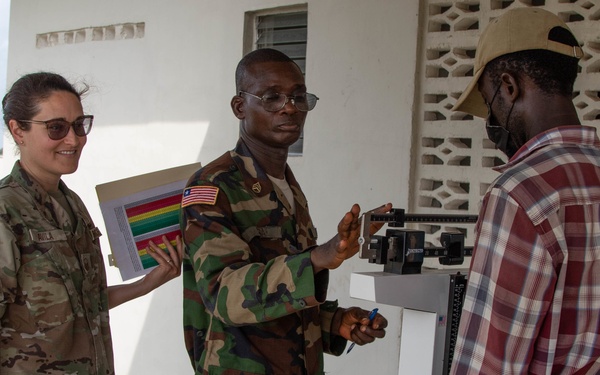 Malnutrition Program at 14 Military Hospital in Liberia