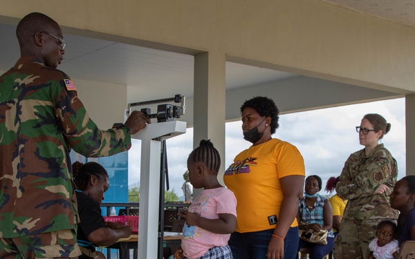 Malnutrition Program at 14 Military Hospital in Liberia