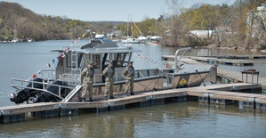 Amphibious assault ship America (LHA 6) christening