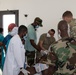 Michigan Guard and Liberian counterparts at 14 Military Hospital