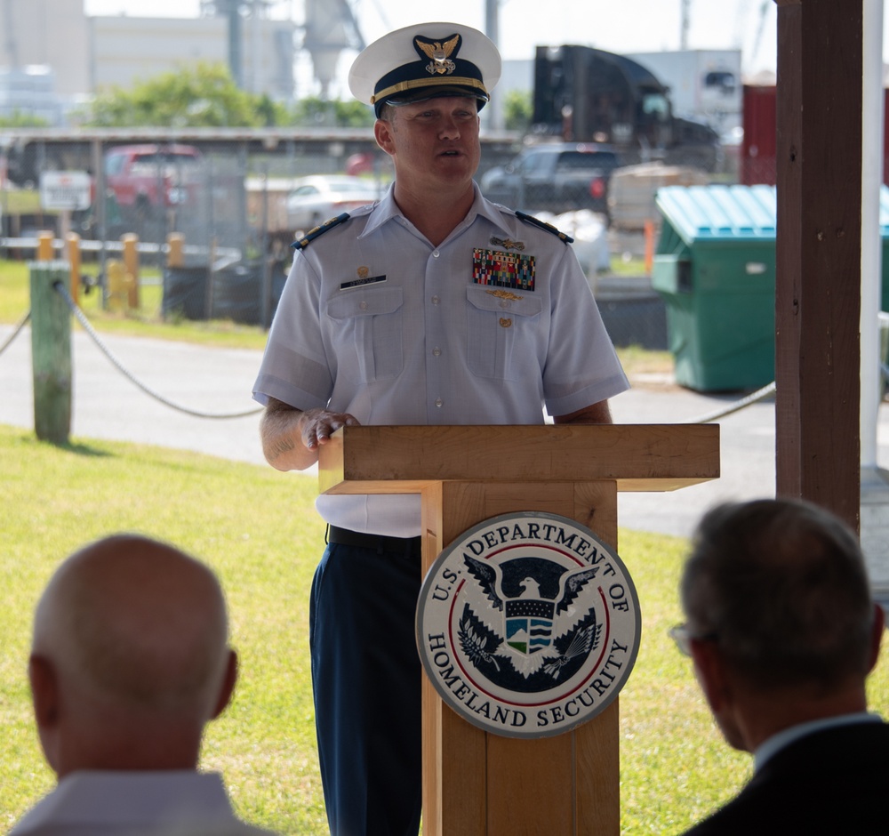 Coast Guard Station Port Canaveral holds groundbreaking ceremony