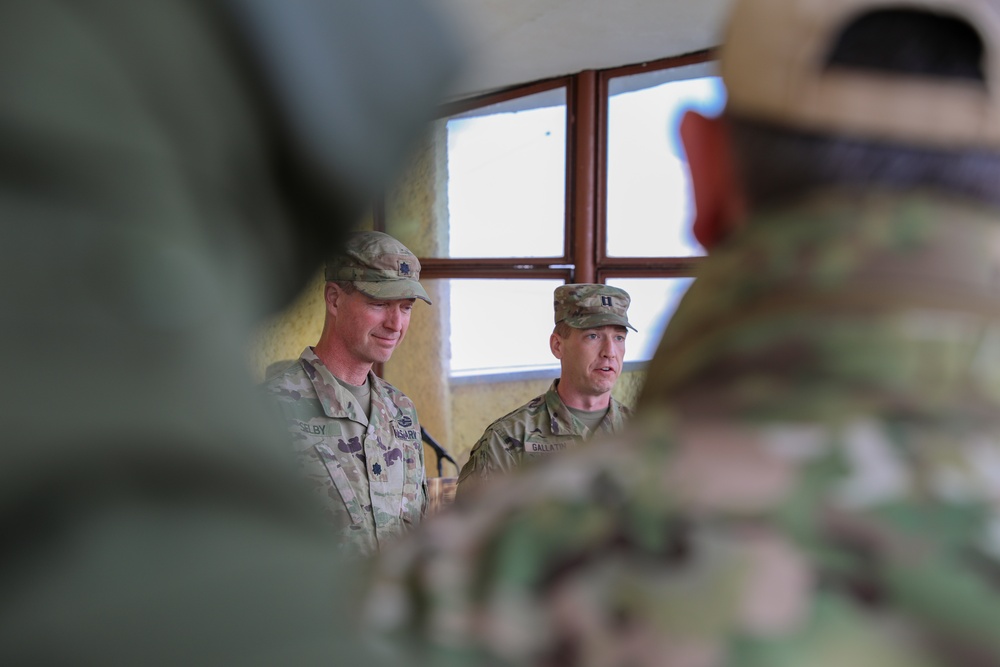 Dreadnaughts Recognize Linguists for their Assistance during Abrams Operation Summit