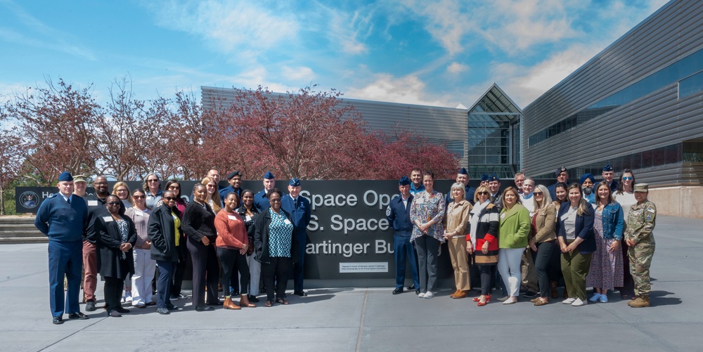 Distinguished Educators visit HQ Space Operations Command