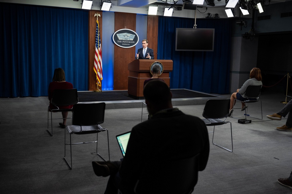 DVIDS - Images - Pentagon Press Briefing [Image 11 Of 11]