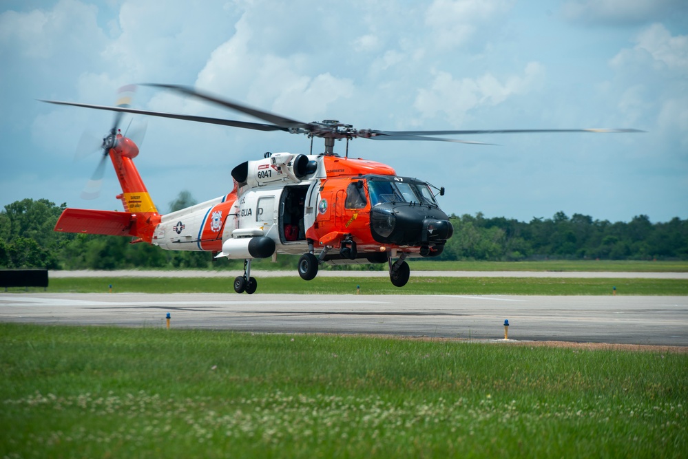 Coast Guard Air Station New Orleans receives first MH-60 Jayhawk Helicopter