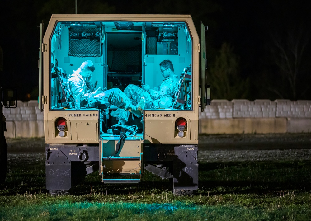 491st Headquarters search and rescue at GR22