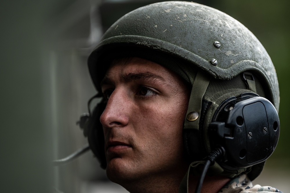 U.S. Marines prepare HIMARS for Emerald Warrior 22.1