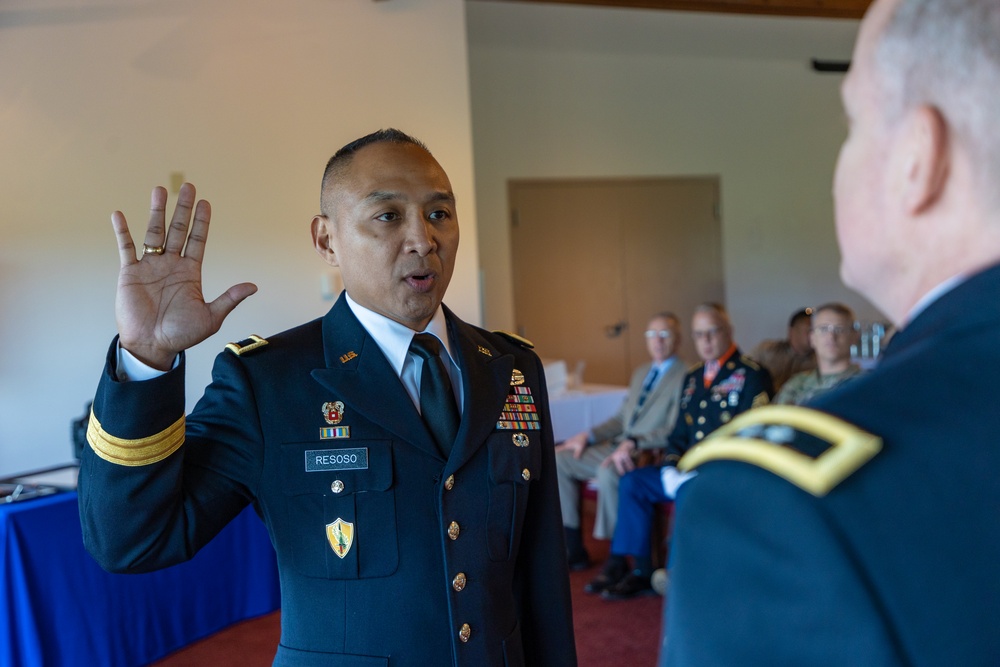 Brig. Gen. Resoso Promotion Ceremony