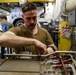 Abraham Lincoln Sailors conduct maintenance