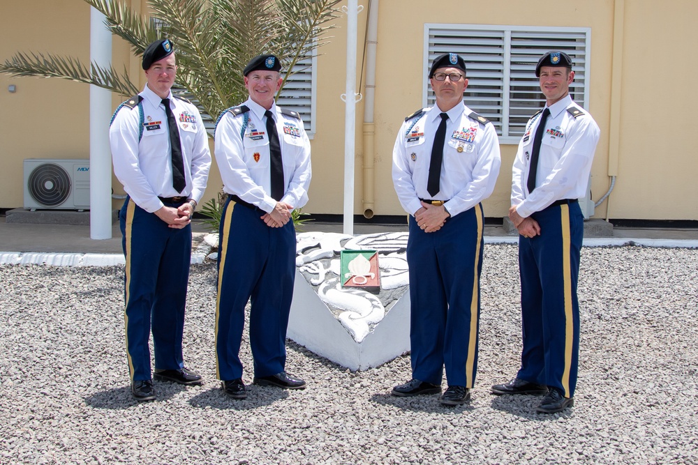 Task Force Red Dragon Leaders Participate in Commemoration of the Battle of Camarón with French Forces in Djibouti