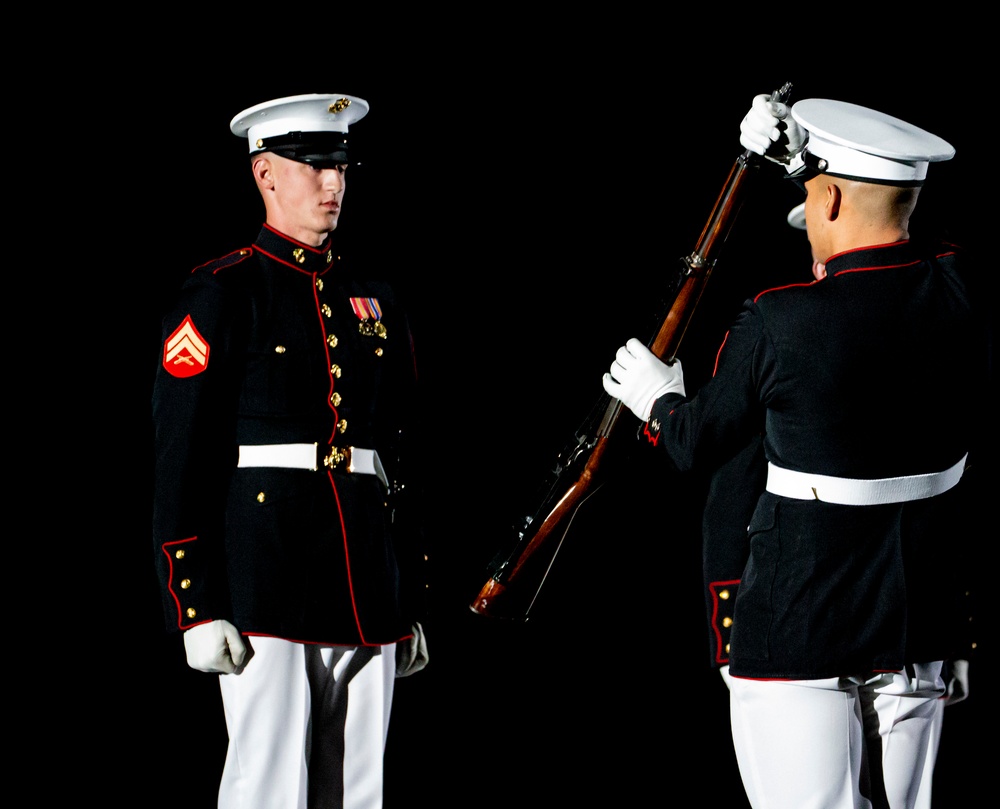 Marine Barracks Washington kick off the 2022 Parade Season