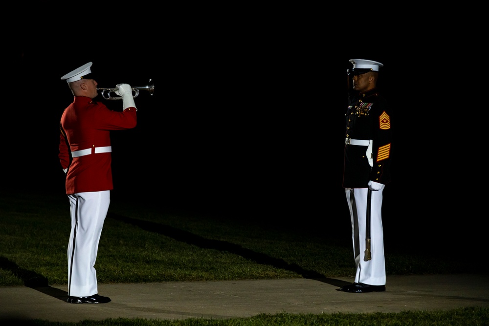 Marine Barracks Washington kick off the 2022 Parade Season