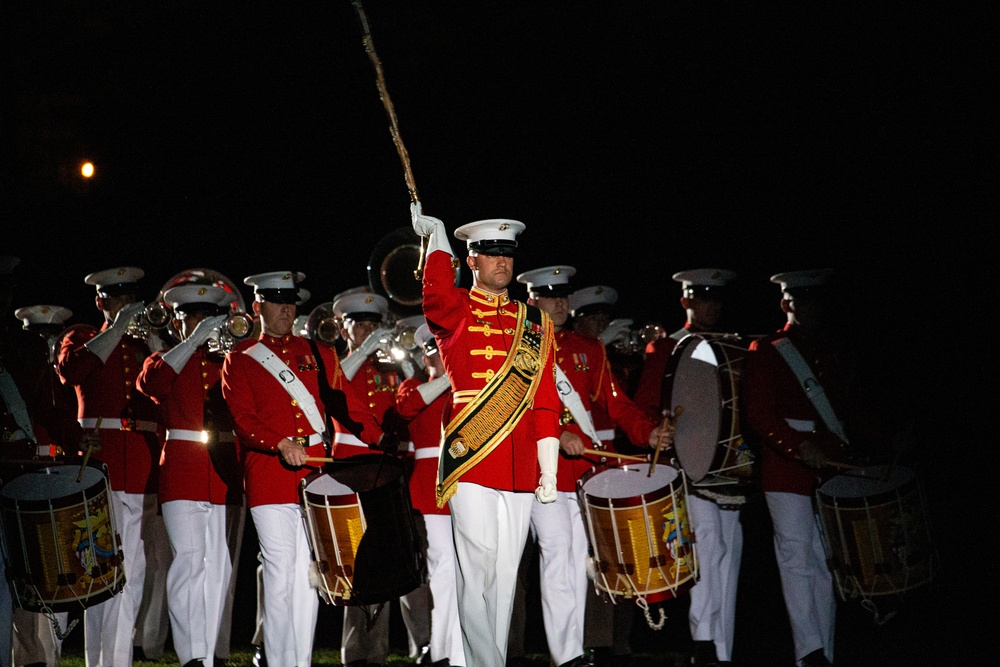 Marine Barracks Washington kick off the 2022 Parade Season