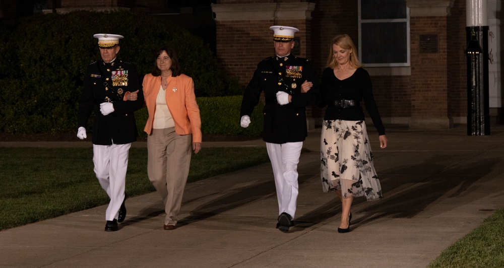 Marine Barracks Washington kick off the 2022 Parade Season