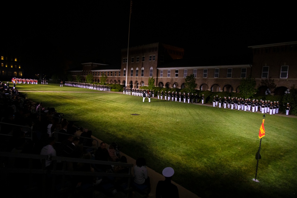 Marine Barracks Washington kick off the 2022 Parade Season