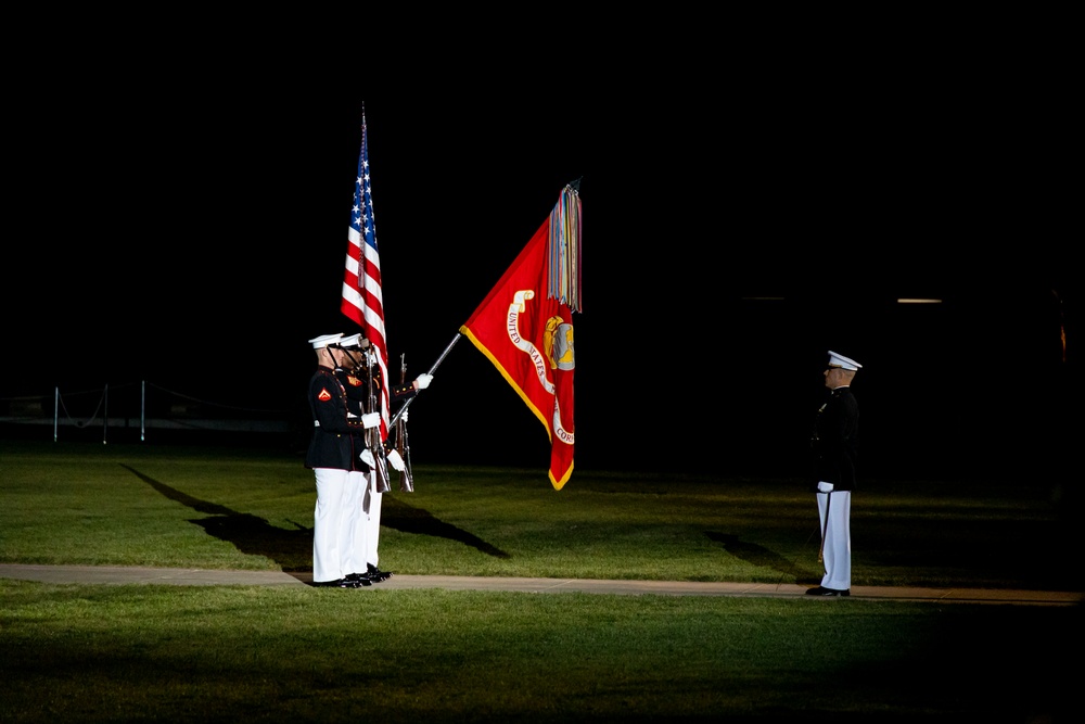 Marine Barracks Washington kick off the 2022 Parade Season