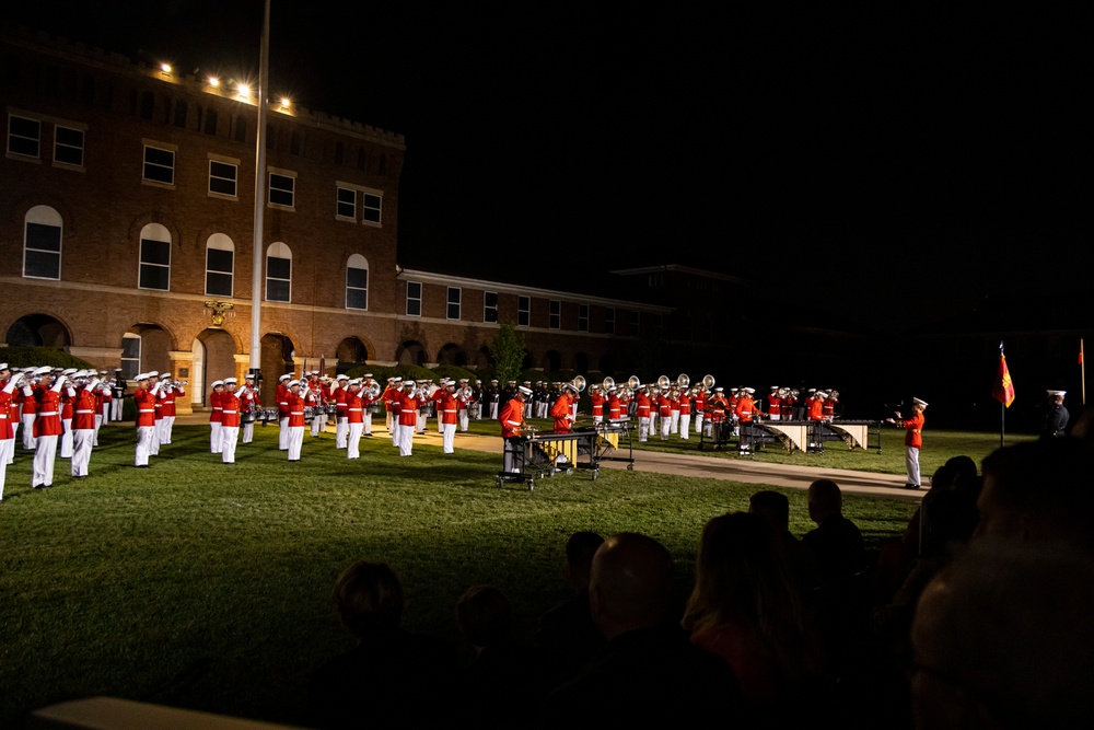 Marine Barracks Washington kick off the 2022 Parade Season