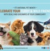 NATIONAL PET MONTH: During May, commissaries offer best prices on products catering to customers’ four-legged  family members
