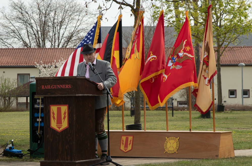 41st Field Artillery Brigade Celebrates Inaugural Maypole Celebration