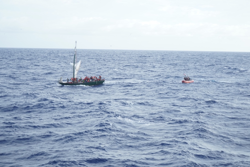 Coast Guard rescues 102 migrants near Haiti