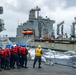 Spruance Conducts RAS with USNS Tippecanoe