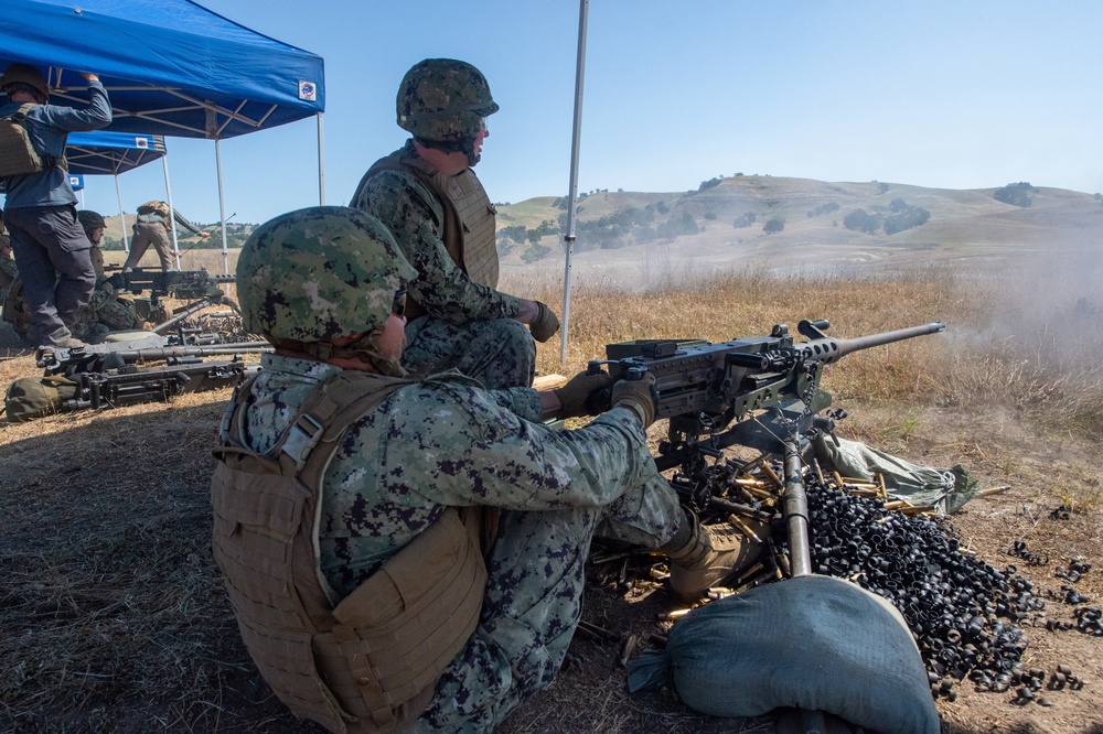 NMCB-5 Expends More Than 40,000 Rounds at Crew Served Weapons Training