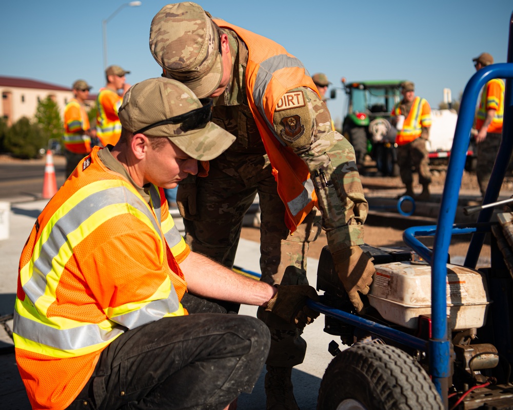 Dirt Boyz repair failed pavement, improve base road infrastructure