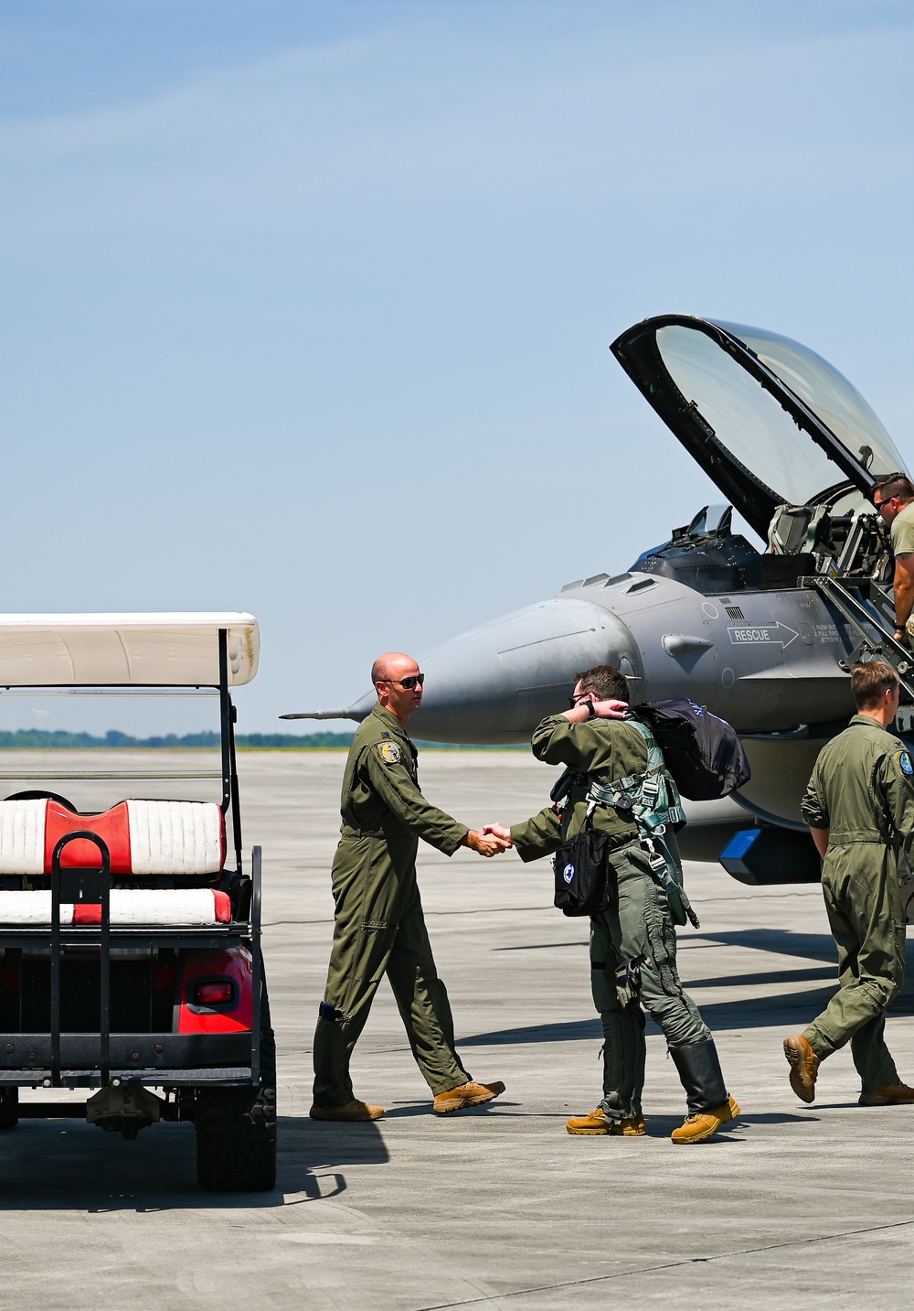 South Carolina Air National Guard arrives at Air Dominance Center for Sentry Savannah 2022